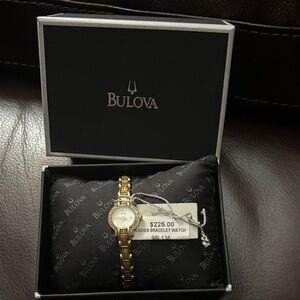 Bulova Gold Women's Bracelet Timepiece